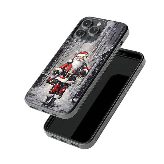 Solo Santa Glossy Metal Case