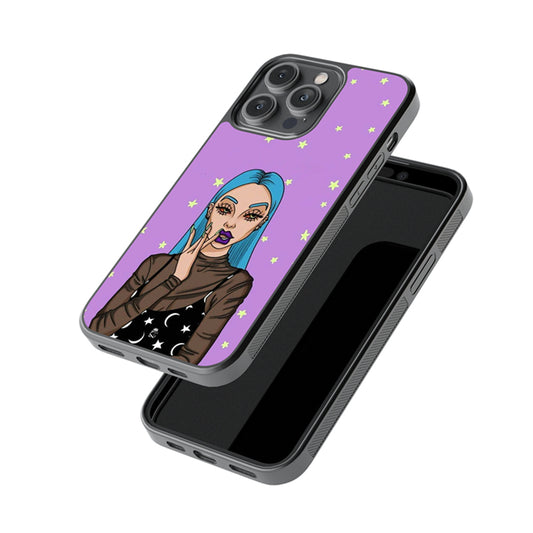 I'm Very Evil, Stay Away From Me Glossy Metal Case