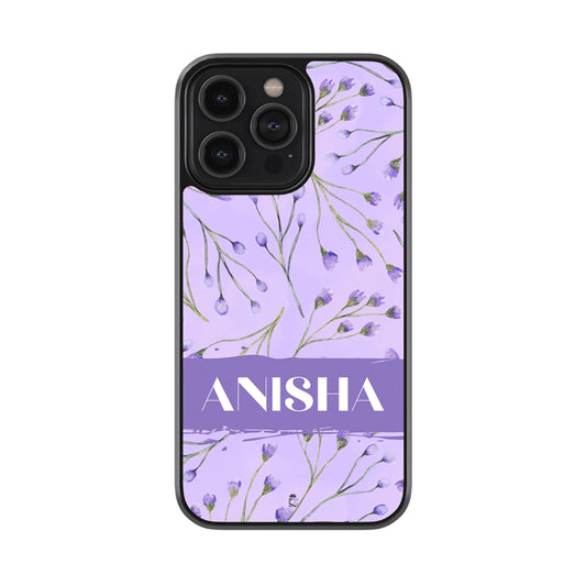 Customise Your Purple Floral Phone Case