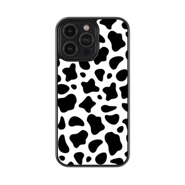 Moo Patterned Glossy Metal Case