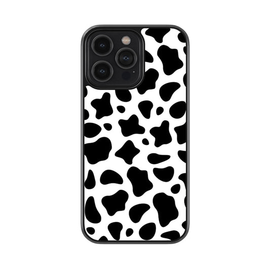 Moo Patterned Glossy Metal Case