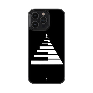 Piano Keys Walk Glossy Metal Case