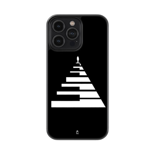 Piano Keys Walk Glossy Metal Case