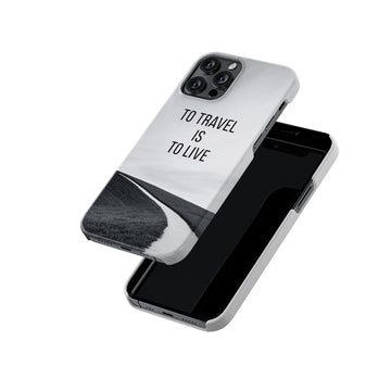 To Travel is to live Slim Hard Case