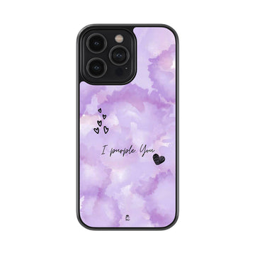 I Purple You Glossy Metal Case