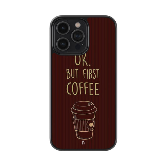 Coffee First Glossy Metal Case