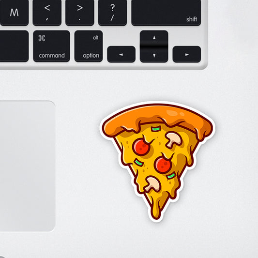 Pizza Slice Laptop Sticker
