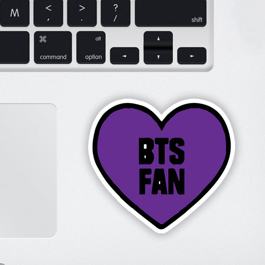 BTS Fan Laptop Sticker