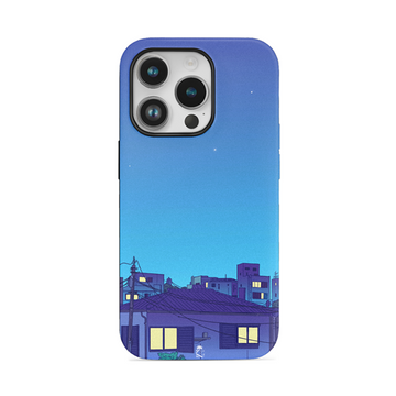 Street Night View Flexible Soft Silicone Case