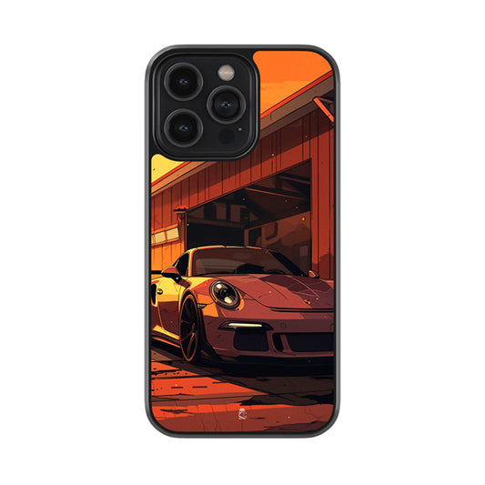 Real Porsche Glossy Metal Case