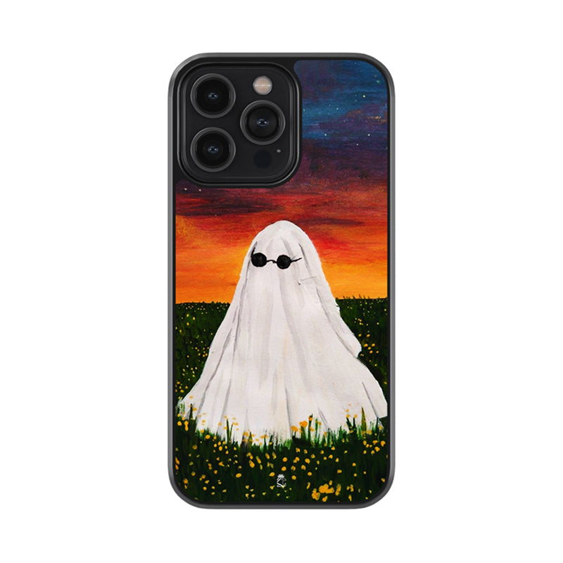Ghost On Field Glossy Metal Case