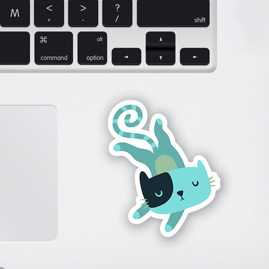Mooshy Cat  Laptop Sticker