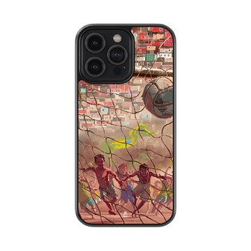 Football Lovers Glossy Metal Case