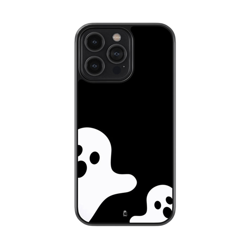 Scary Ghost Glossy Metal Case