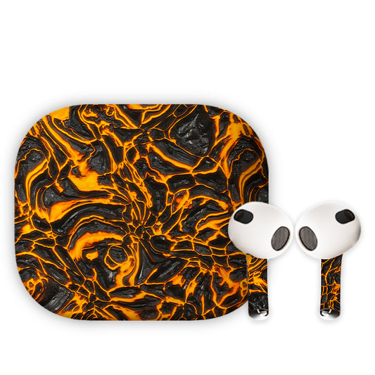 Lava Mountain Earbuds Skin