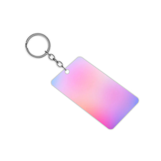Purple Positive Gradient Keychain