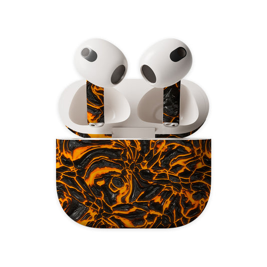 Lava Mountain Earbuds Skin