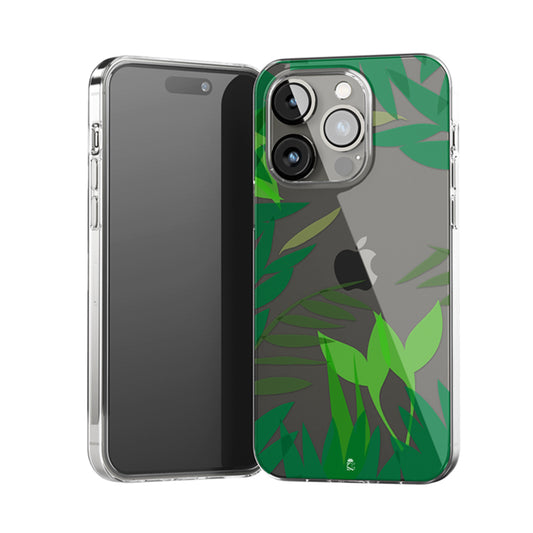 Into the Jungle Clear Silicone Case