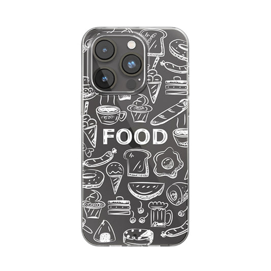 Foodie Clear Silicone Case