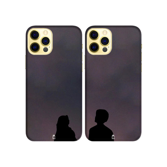 Universal Couple Slim Hard Couple Phone Case