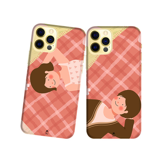 Made For Each Other Slim Hard Couple Phone Case