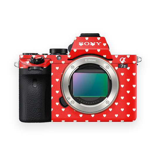 Red Little Heart Pops Camera Skin