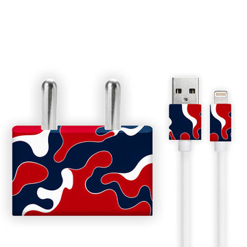 Red and Blue Charger Skin