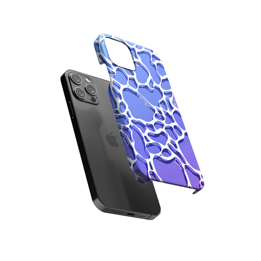 Light Purple Pattern Slim Hard Case