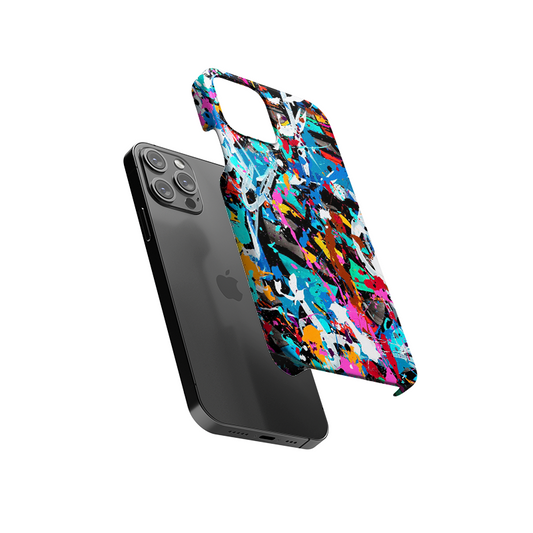 Paint Colours Splash Slim Hard Case