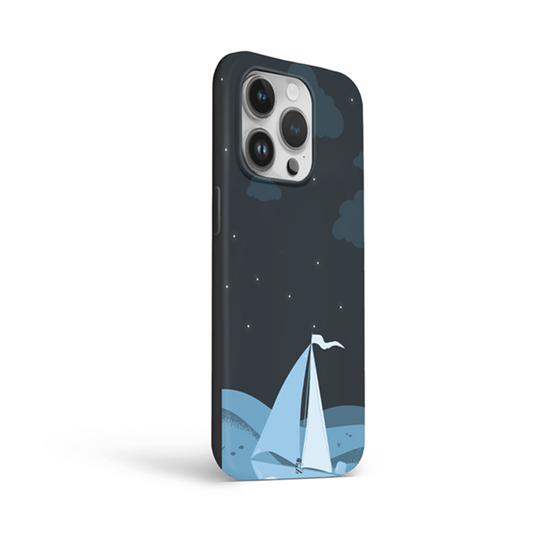 Sea Night View Flexible Soft Silicone Case