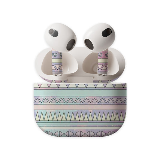 Purple Royal Angles Earbuds Skin