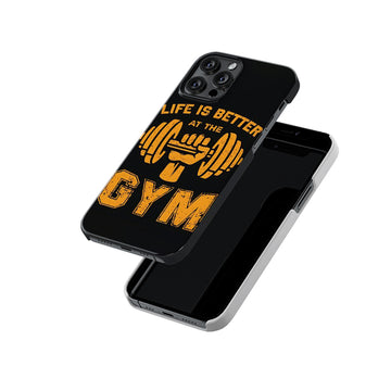 Life is better at the Gym Slim Hard Case