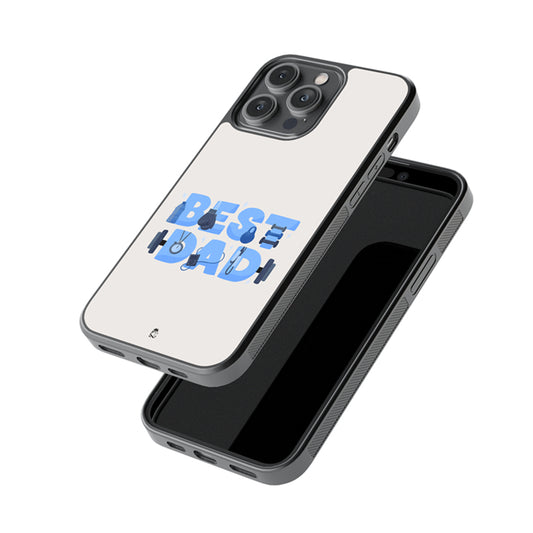 Best Dad Glossy Metal Case
