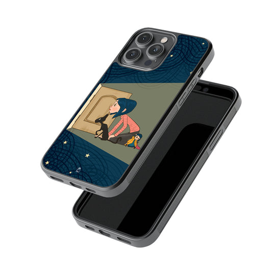 Door To Bright Future Glossy Metal Case