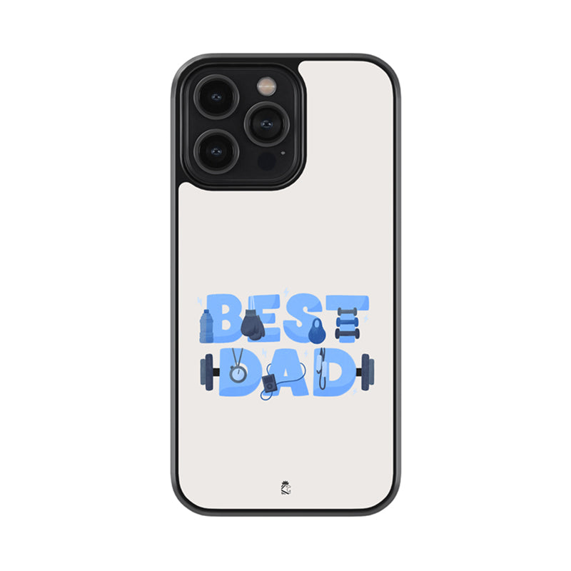 Best Dad Glossy Metal Case