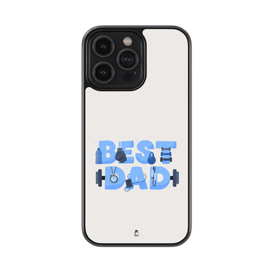 Best Dad Glossy Metal Case