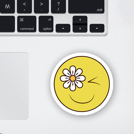 Cute Emoji  Laptop Sticker