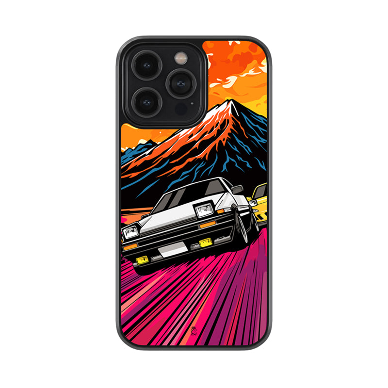 Drag Racing Glossy Metal Case