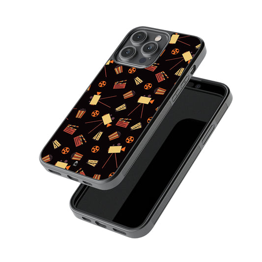 Cinema Lovers Patter Glossy Metal Case