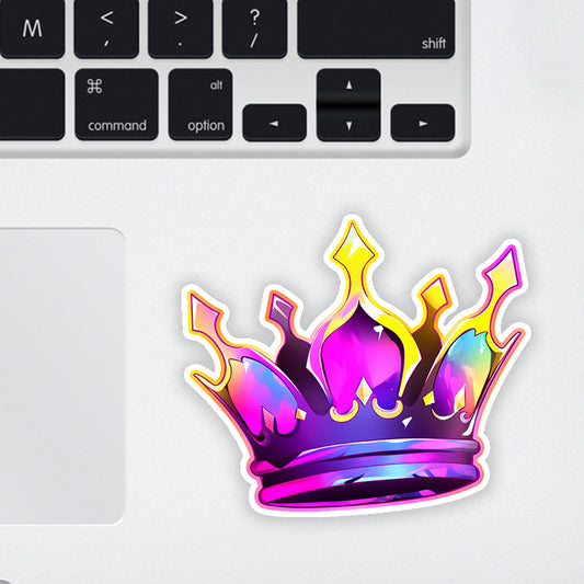 Queen Laptop Sticker