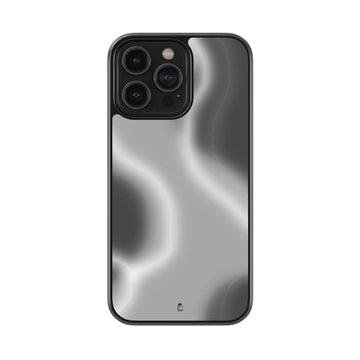 Grey Crome Aura Glossy Metal Case