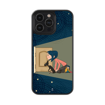 Door To Bright Future Glossy Metal Case