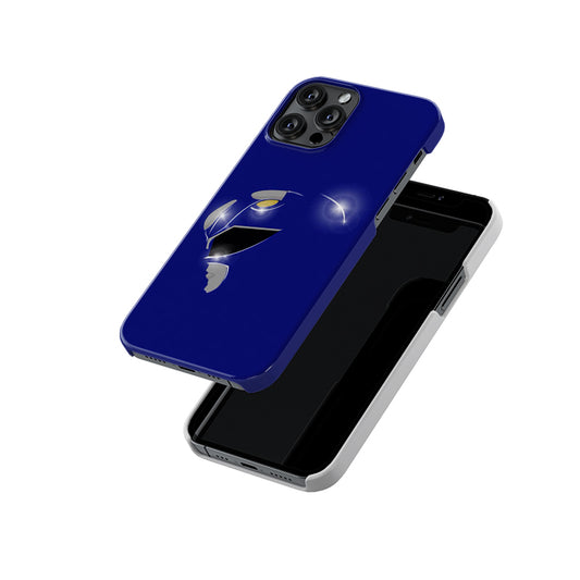 Blue Mighty Morphin Power Ranger Slim Hard Case