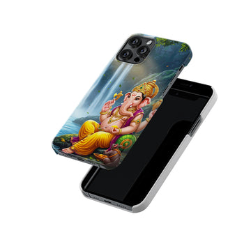 God Ganesha Nature Slim Hard Case
