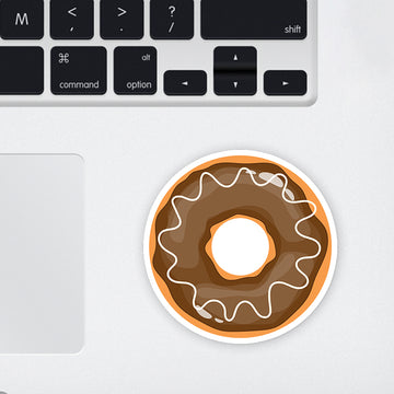 Doughnut Laptop Sticker