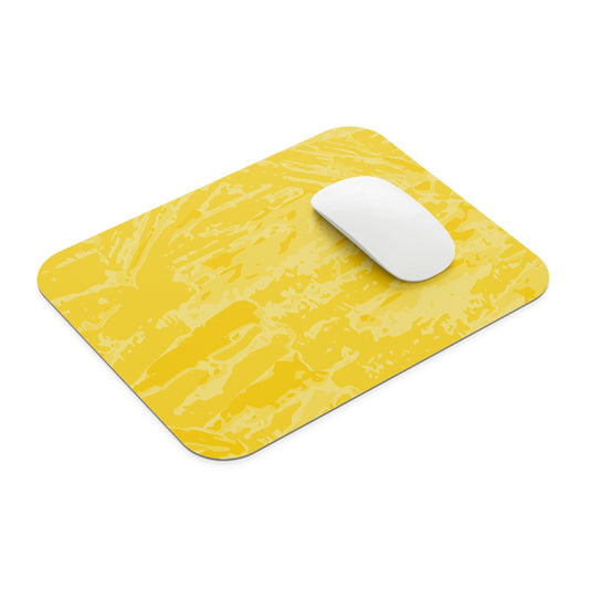Yellow Patches Mouse Pad