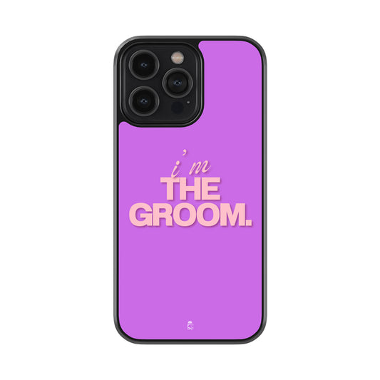 Im the Groom Glossy Metal Case