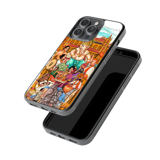 Vinayagar Chaturthi Glossy Metal Case