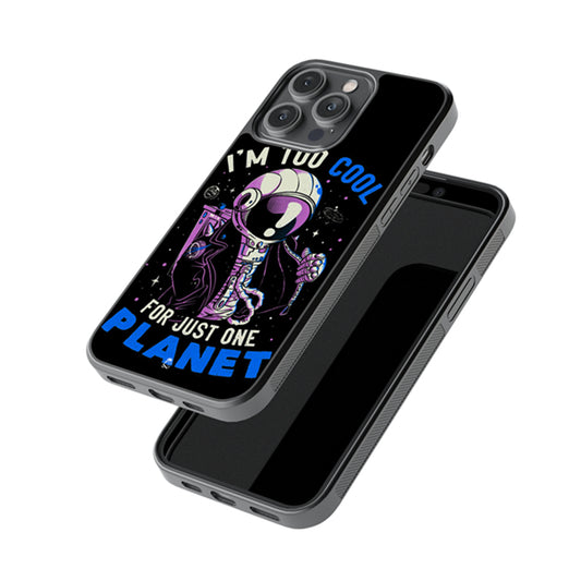 I'm Too Cool Glossy Metal Case