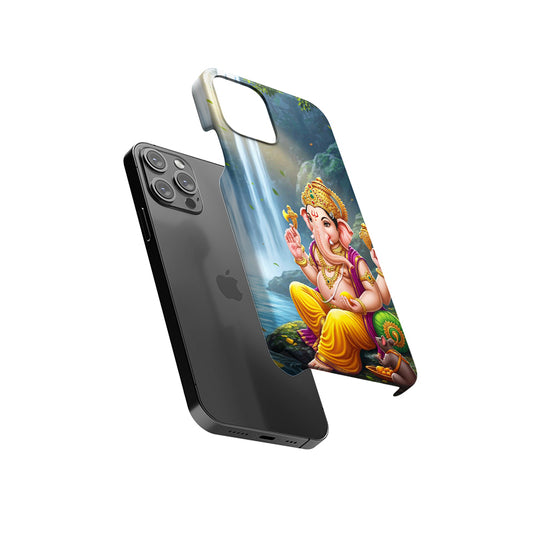 God Ganesha Nature Slim Hard Case